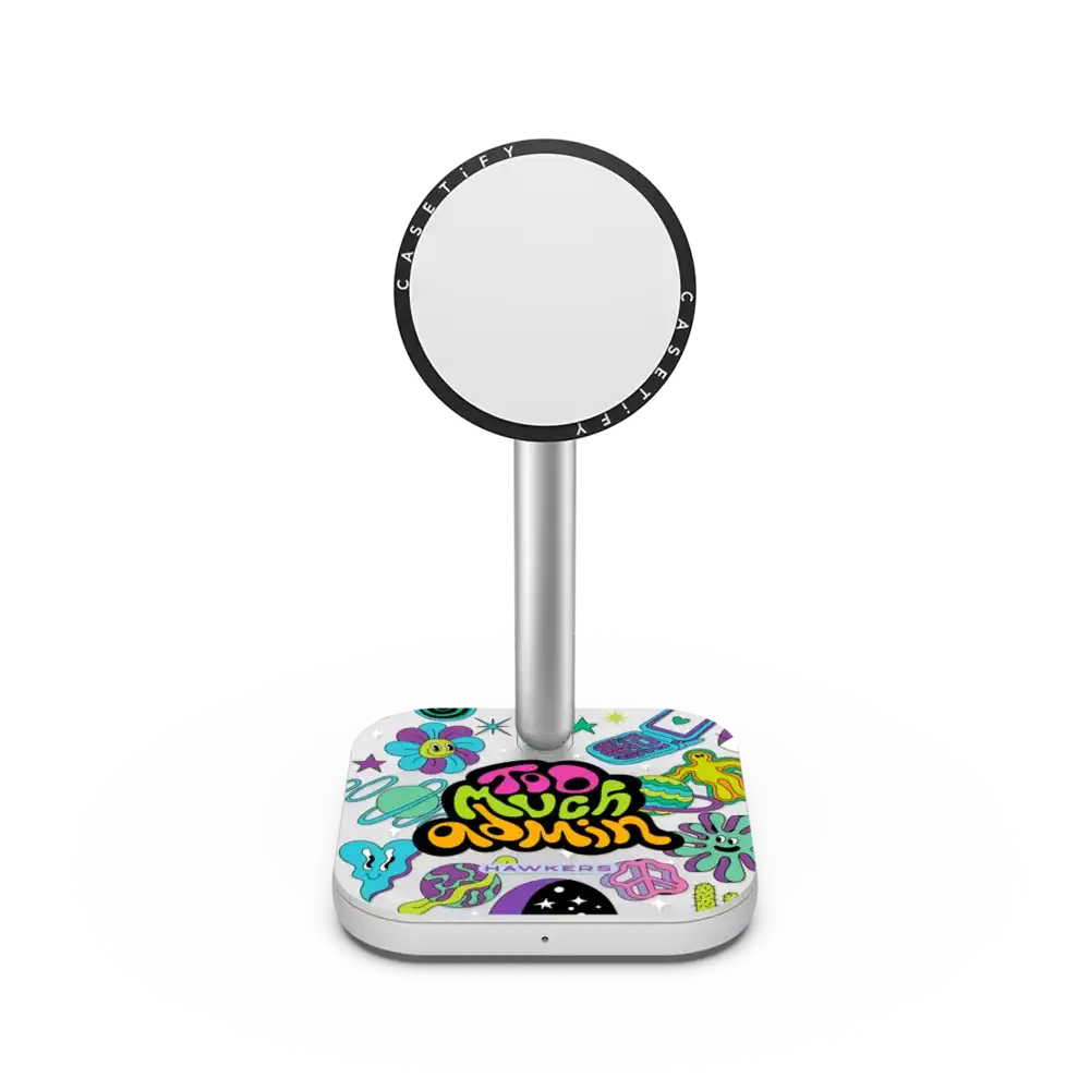 Too Much Admin 2-in-1 Charging Stand