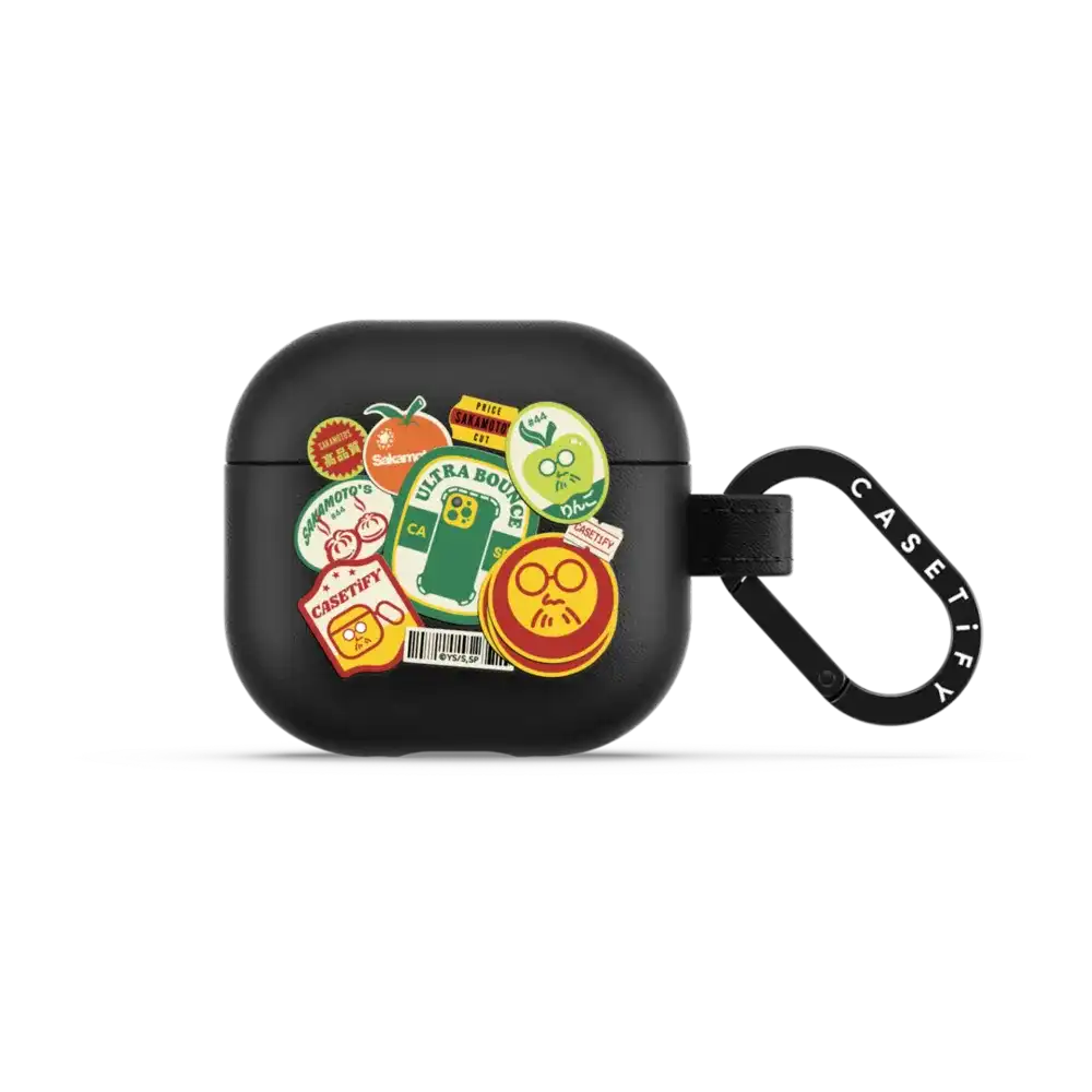 Sakamoto Days Sticker Earbuds Case