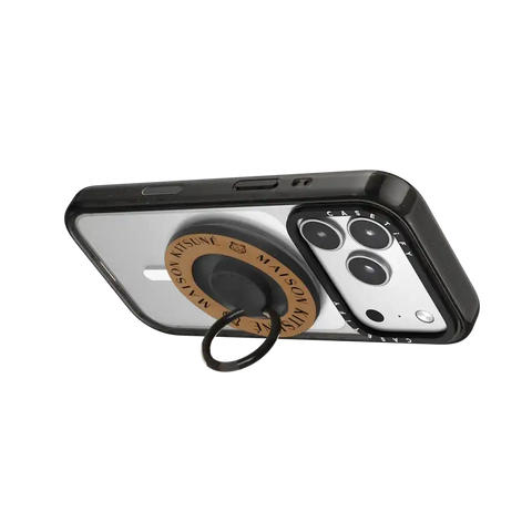 Maison Kitsune Classic Fox Logo Ginger Brown Magsafe Ring Holder