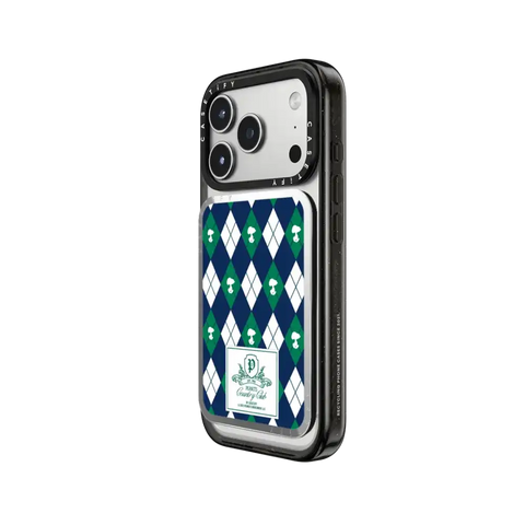 Peanuts Argyle Pattern Snappy Cardholder Stand