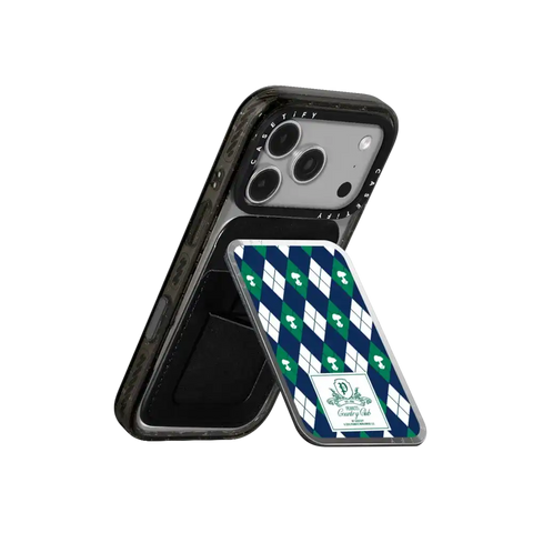 Peanuts Argyle Pattern Snappy Cardholder Stand