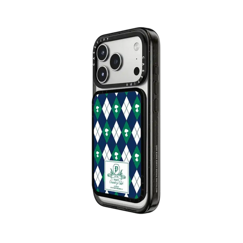 Peanuts Argyle Pattern Snappy Cardholder Stand