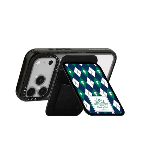 Peanuts Argyle Pattern Snappy Cardholder Stand