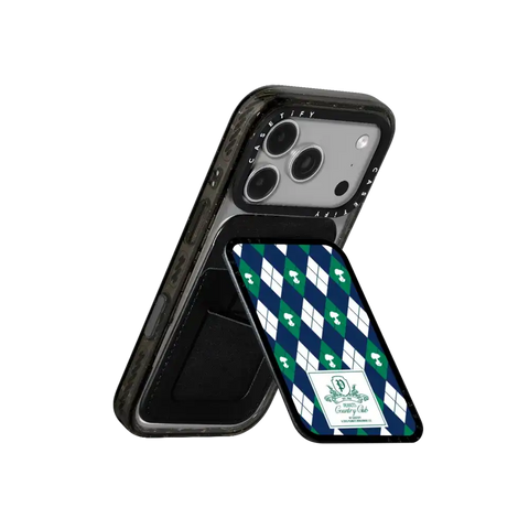 Peanuts Argyle Pattern Snappy Cardholder Stand