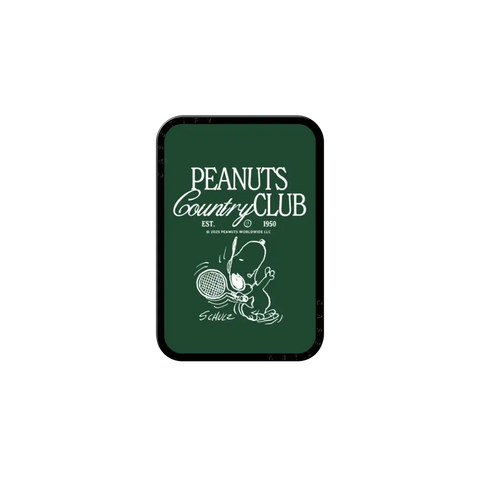 Peanuts Country Club Snappy Cardholder Stand