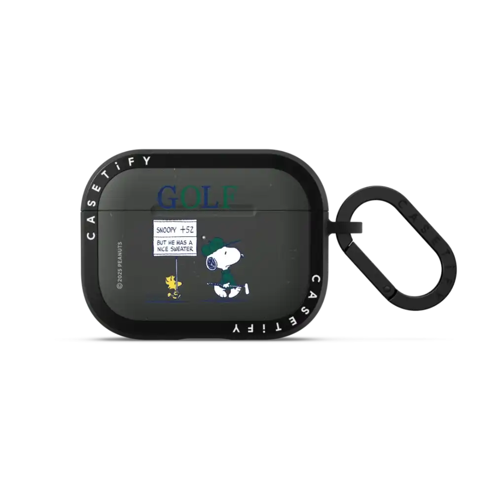 Snoopy Golf Earbuds Case