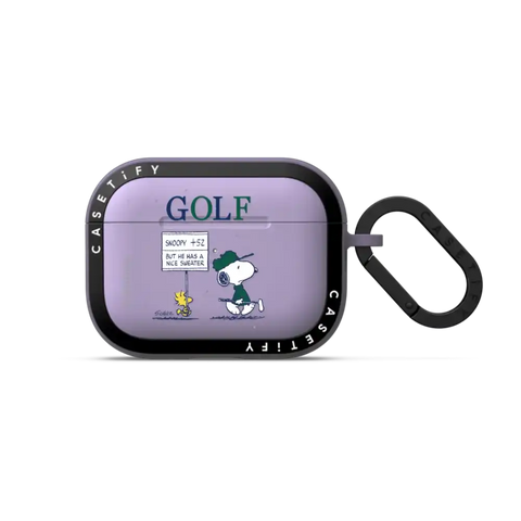 Snoopy Golf Earbuds Case