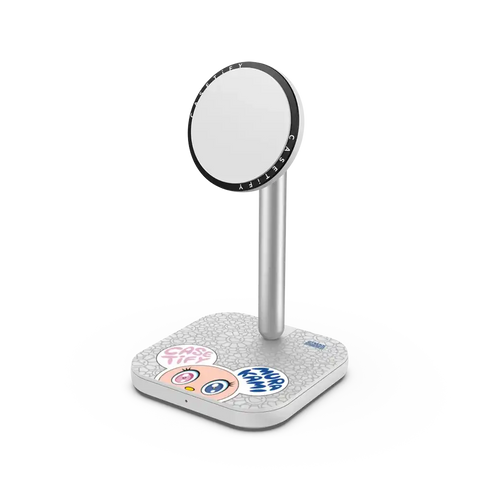 MR. DOB (WHITE) 2-IN-1 CHARGING STAND