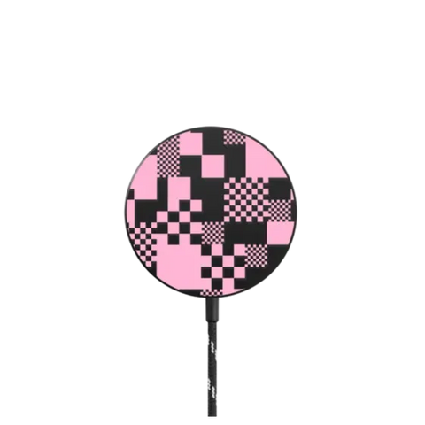 Patchwork Tweed - Pink