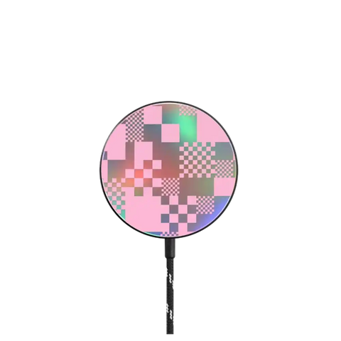 Patchwork Tweed - Pink
