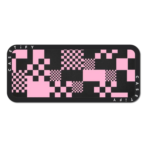 Patchwork Tweed - Pink