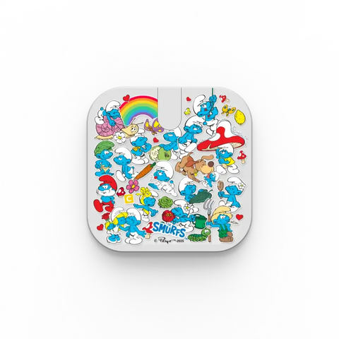 The Smurfs Sticker Pattern 2-in-1 Charging Stand