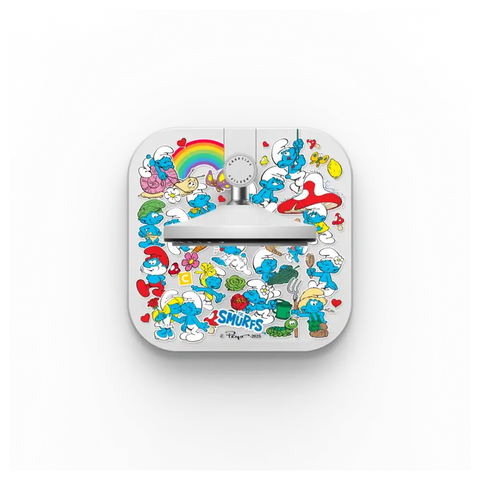 The Smurfs Sticker Pattern 2-in-1 Charging Stand