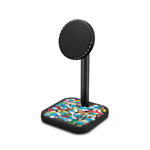 The Smurfs Sticker Pattern 2-in-1 Charging Stand
