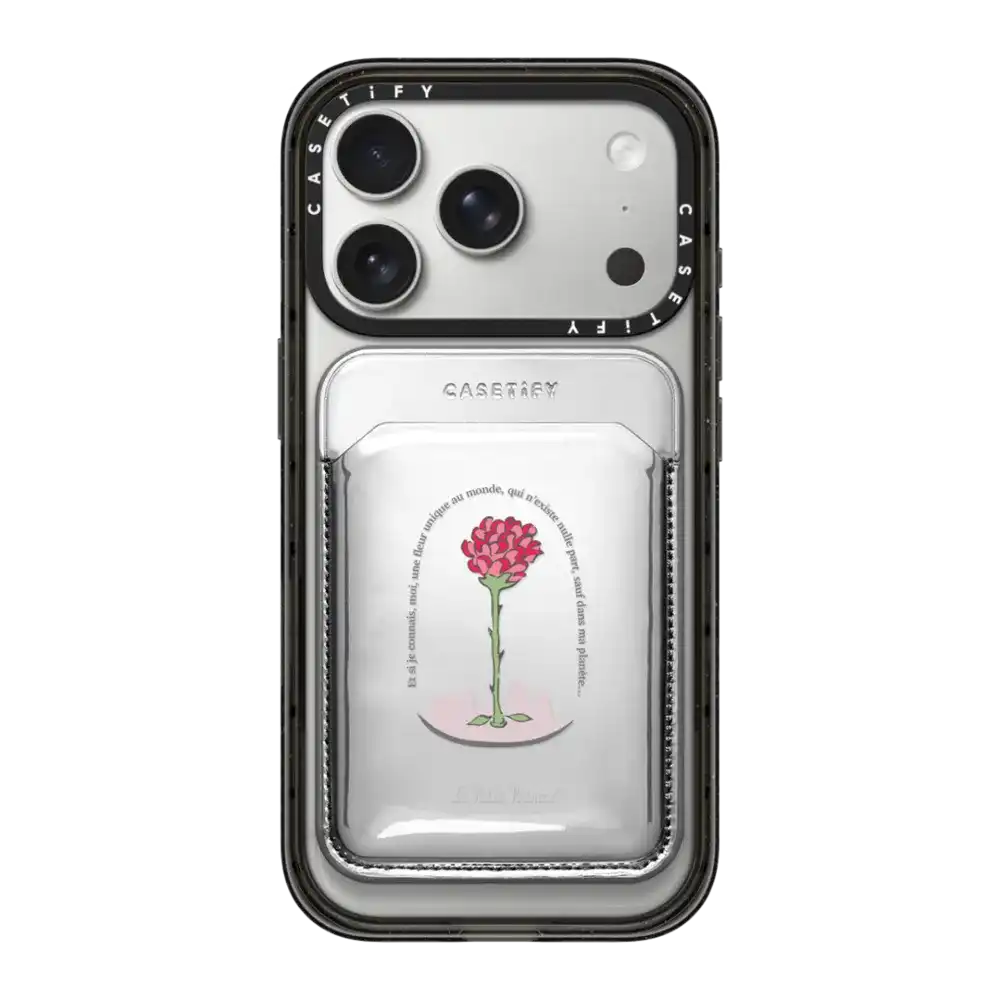 Le Petit Prince Rose Snappy Wallet
