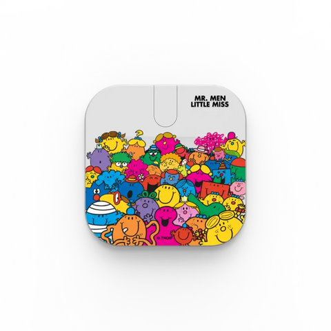 Mr. Men Little Miss Family PowerThru 2-in-1 Charging Stand