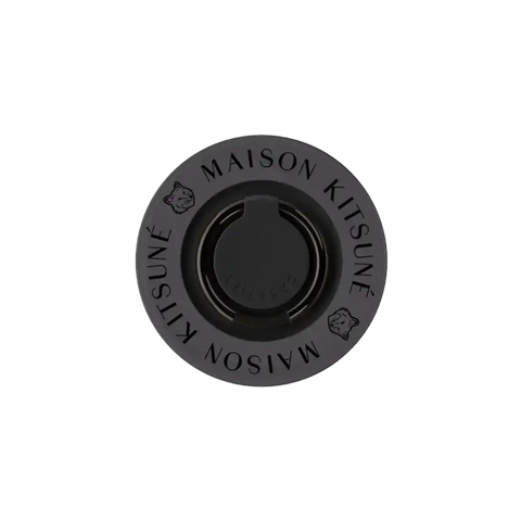 Maison Kitsune Classic Fox Logo Black Magsafe Ring Holder