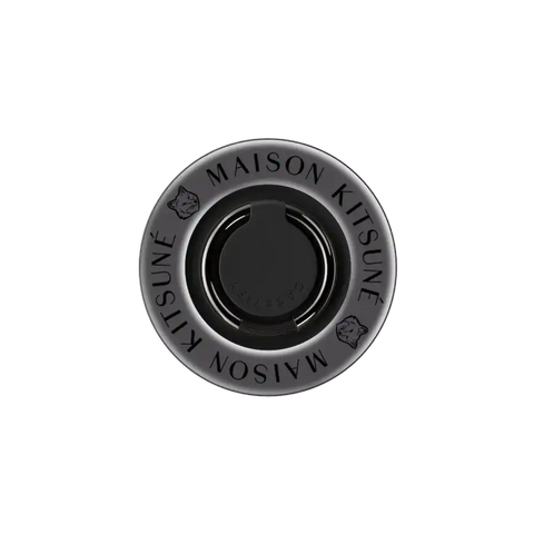 Maison Kitsune Classic Fox Logo Black Magsafe Ring Holder