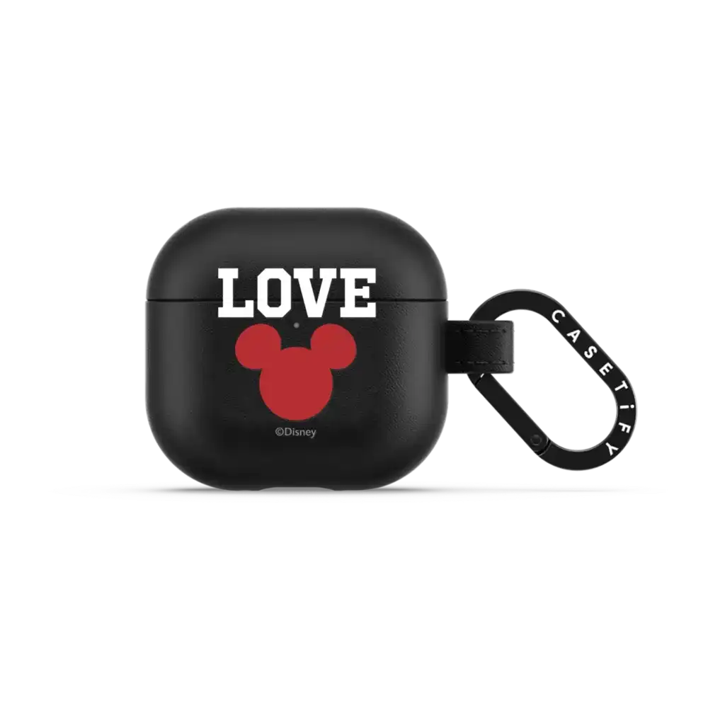 Mickey Mouse Love Symbol Earbuds Case