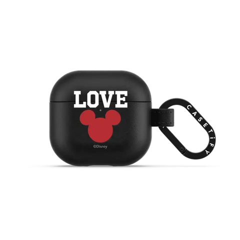 Mickey Mouse Love Symbol Earbuds Case