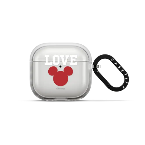 Mickey Mouse Love Symbol Earbuds Case