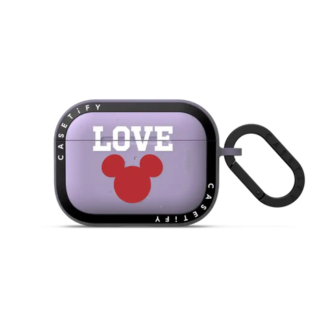Mickey Mouse Love Symbol Earbuds Case