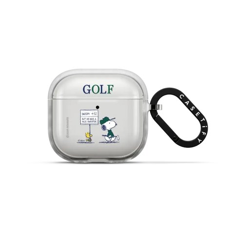 Snoopy Golf Earbuds Case