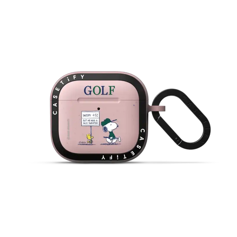 Snoopy Golf Earbuds Case