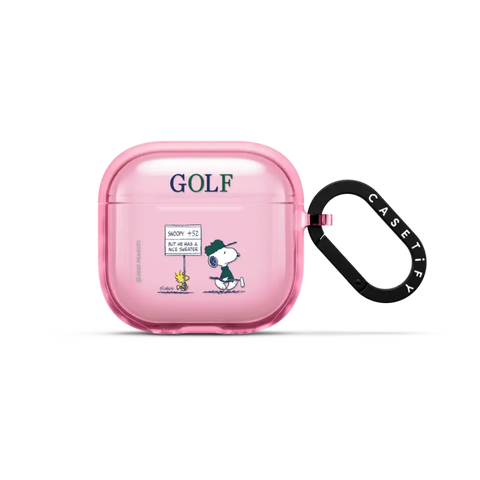 Snoopy Golf Earbuds Case