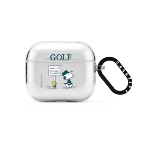 Snoopy Golf Earbuds Case