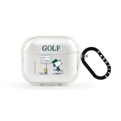 Snoopy Golf Earbuds Case