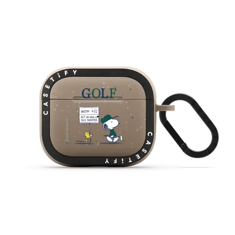 Snoopy Golf Earbuds Case