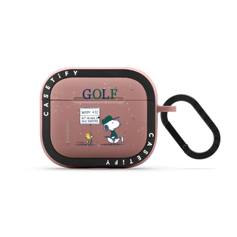 Snoopy Golf Earbuds Case