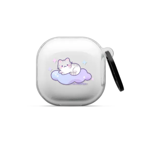 Cloud Cat Earbuds Case