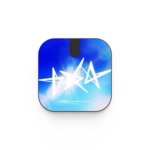 TXT TOGETHER Logo PowerThru 2-in-1 Charging Stand