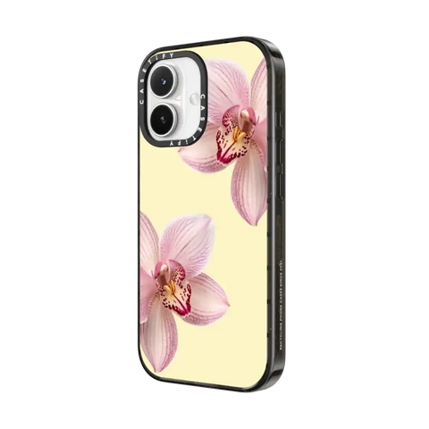 Orchidia (Yellow Background)