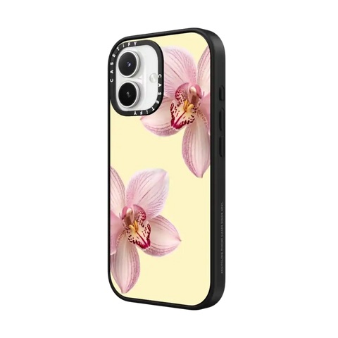 Orchidia (Yellow Background)