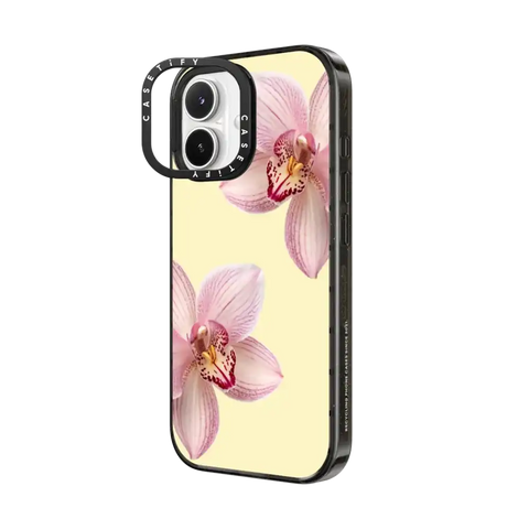 Orchidia (Yellow Background)