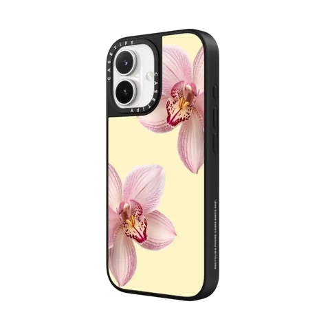 Orchidia (Yellow Background)