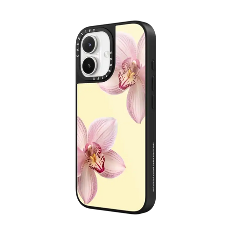 Orchidia (Yellow Background)