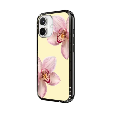 Orchidia (Yellow Background)