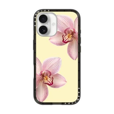 Orchidia (Yellow Background)