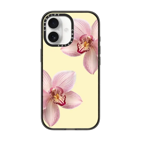 Orchidia (Yellow Background)