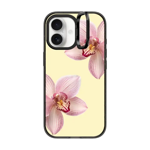 Orchidia (Yellow Background)
