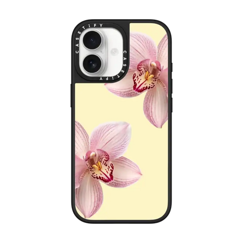 Orchidia (Yellow Background)