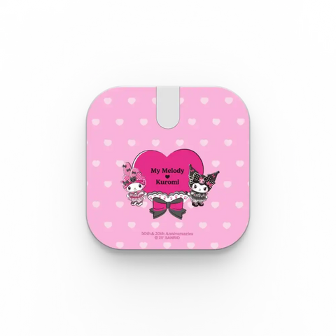 My Melody & Kuromi Heart PowerThru 2-in-1 Charging Stand