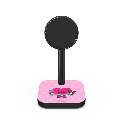 My Melody & Kuromi Heart PowerThru 2-in-1 Charging Stand