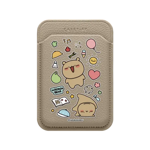 Wadadabear Daily Life MagSafe Wallet