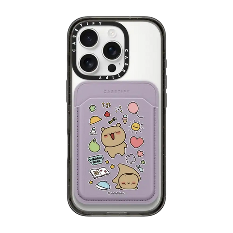Wadadabear Daily Life MagSafe Wallet