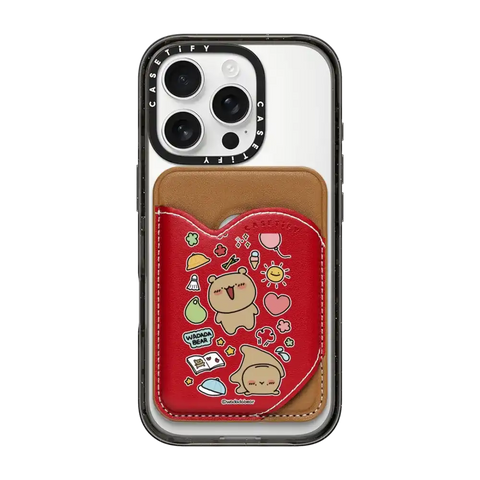 Wadadabear Daily Life MagSafe Wallet